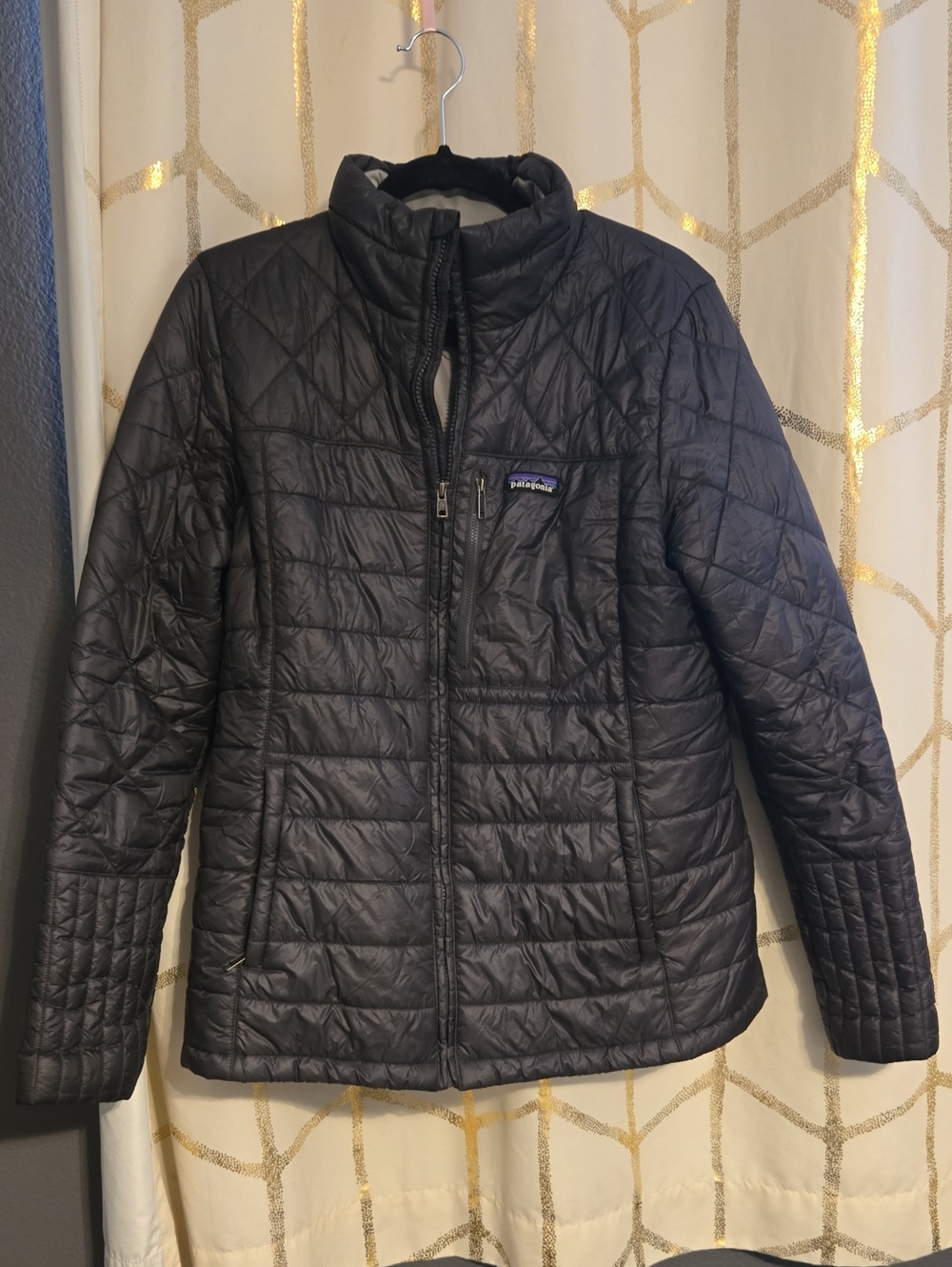 Patagonia Black Quilted Lightweight Puffer Jacket
